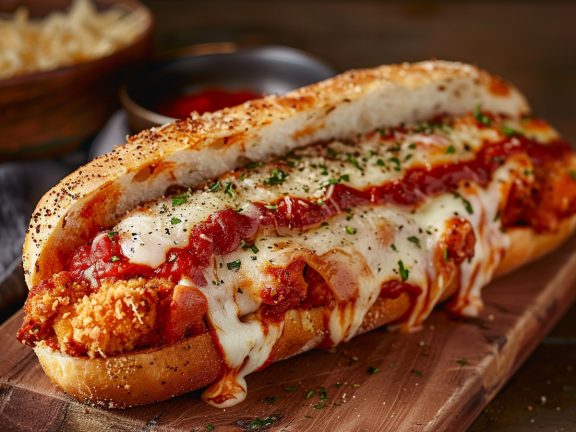 Eggplant Parm Hero