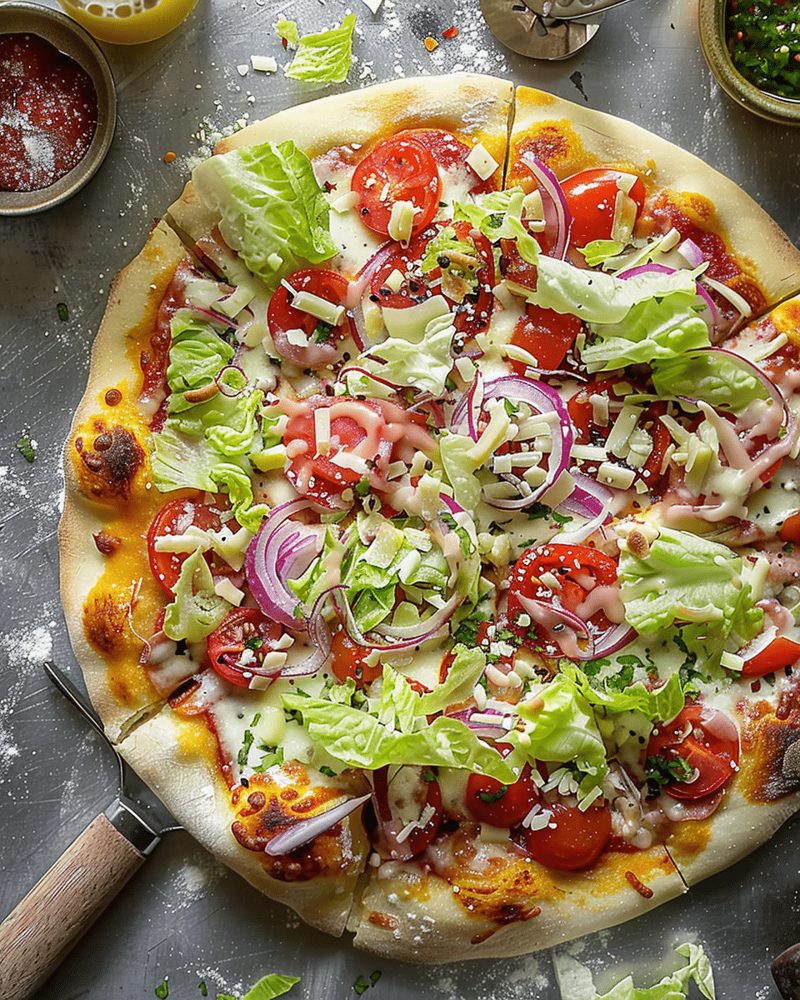 Salad Pizza