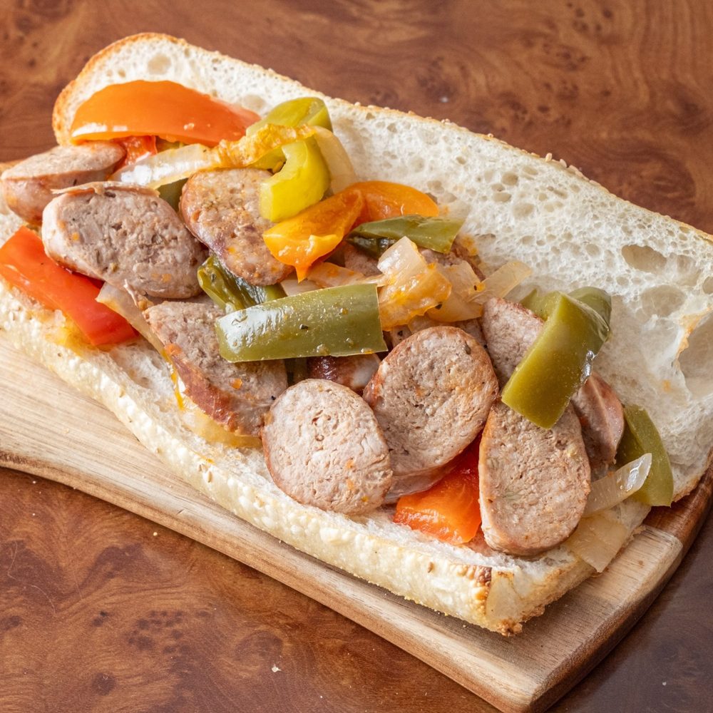Sausage & Peppers Hero